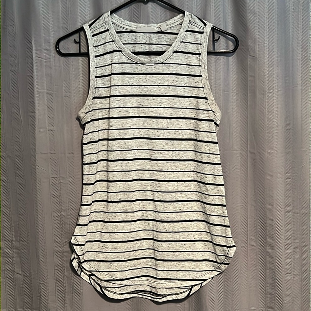 Athleta Striped Performance Tank Top